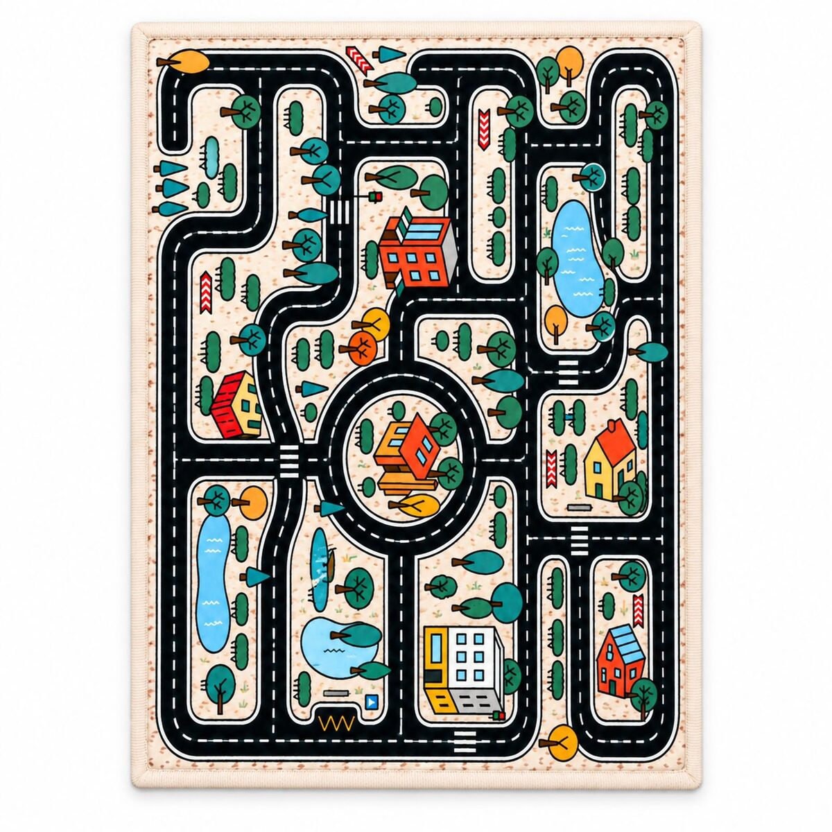 Nuromi Soft Foam play mat, Road design